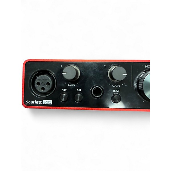 Used Focusrite Scarlett Solo Gen 3 Audio Interface