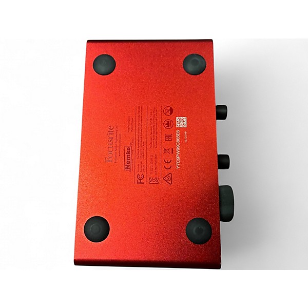 Used Focusrite Scarlett Solo Gen 3 Audio Interface