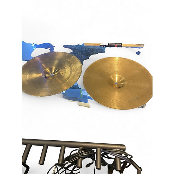 Vintage 1950s Zildjian 14in Hi Hats Cymbal