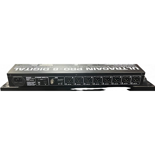 Used Behringer ADA8000 Ultragain Pro 8 Audio Converter