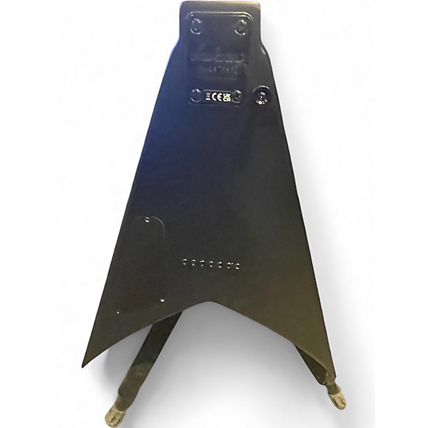 Used Jackson King V JS22-7 Black Solid Body Electric Guitar