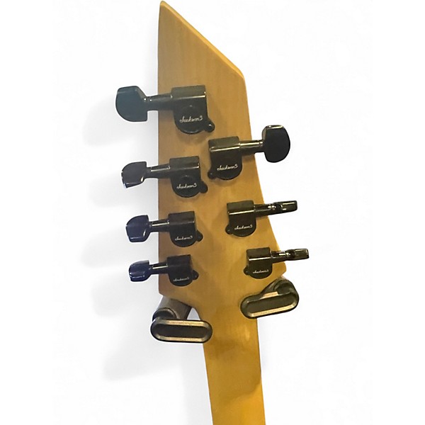 Used Jackson King V JS22-7 Black Solid Body Electric Guitar