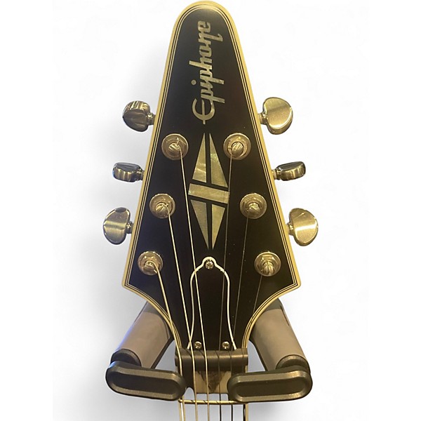 Used Epiphone FLYING V Prophecy  Black Solid Body Electric Guitar