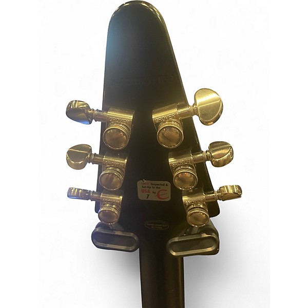 Used Epiphone FLYING V Prophecy  Black Solid Body Electric Guitar