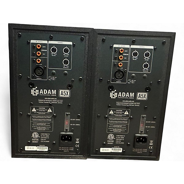 Used ADAM Audio A5X Pair Powered Monitor