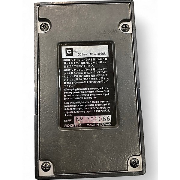 Used Rocktek CHORUS Effect Pedal