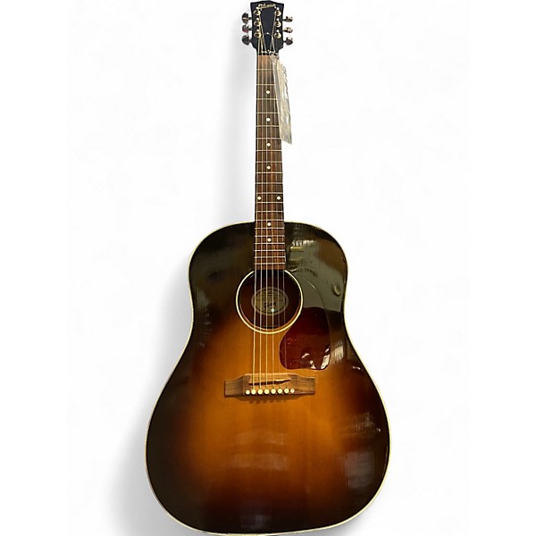 Used Gibson J45 Standard Vintage Sunburst Acoustic Electric Guitar