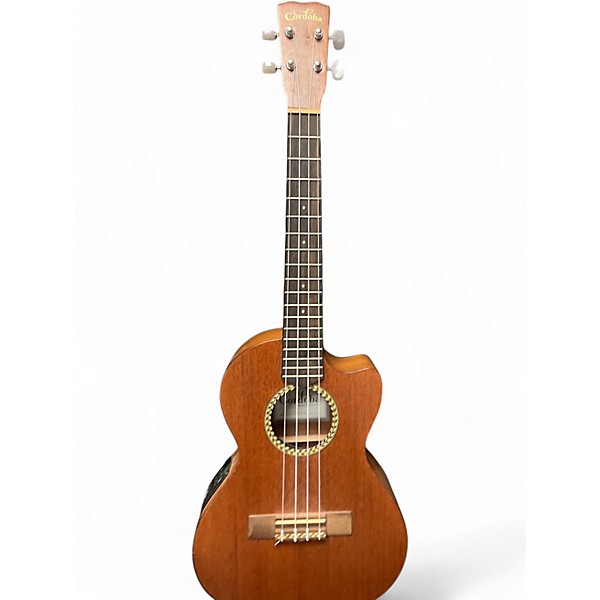 Used Cordoba 20TMCE Tenor Natural Ukulele