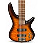 Used Ibanez SR405EQM DRAGON EYE BURST Electric Bass Guitar
