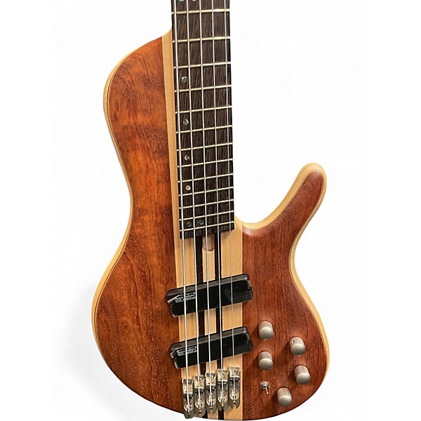 Used Cort ARTISAN A5 BEYOND BUBINGA NATURAL Electric Bass Guitar