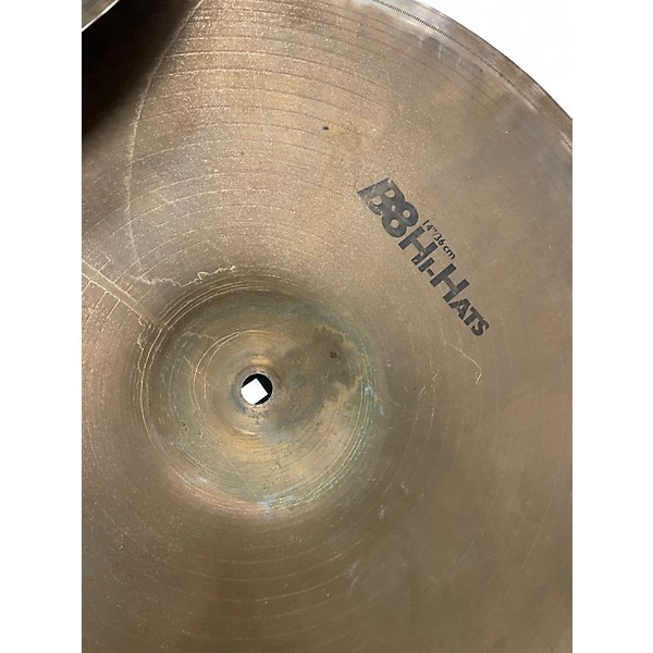 Used SABIAN 14in B8 Hi Hat Pair Cymbal