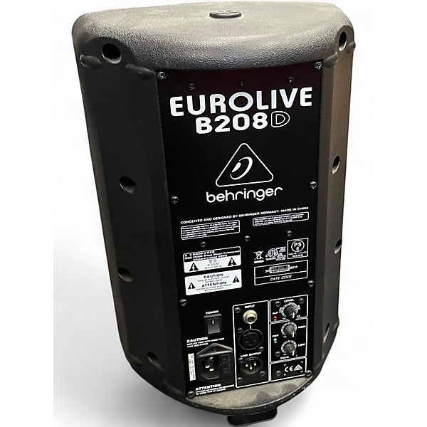 Used Behringer B208D 200W Powered Speaker