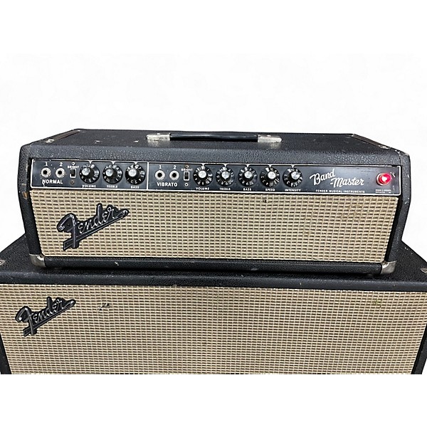 Vintage 1966 Fender 1966 BANDMASTER STACK Tube Guitar Amp Head
