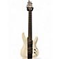 Used Schecter Guitar Research C7 Multi-scale Rob Scallon  Contrasts - White Solid Body Electric Guitar thumbnail