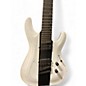Used Schecter Guitar Research C7 Multi-scale Rob Scallon  Contrasts - White Solid Body Electric Guitar