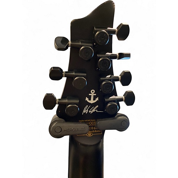 Used Schecter Guitar Research C7 Multi-scale Rob Scallon  Contrasts - White Solid Body Electric Guitar