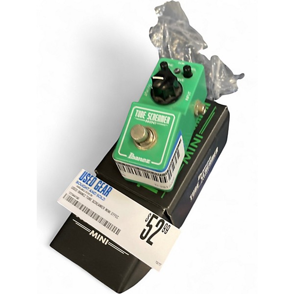 Used Ibanez Tube Screamer Mini Effect Pedal