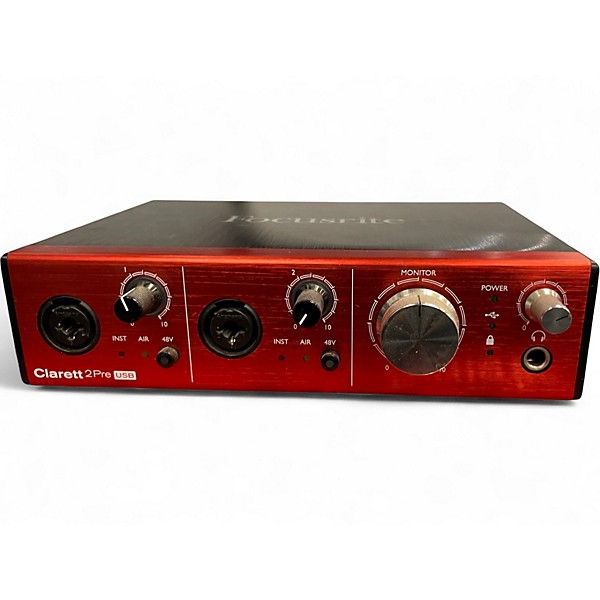 Used Focusrite Clarett 2Pre Audio Interface