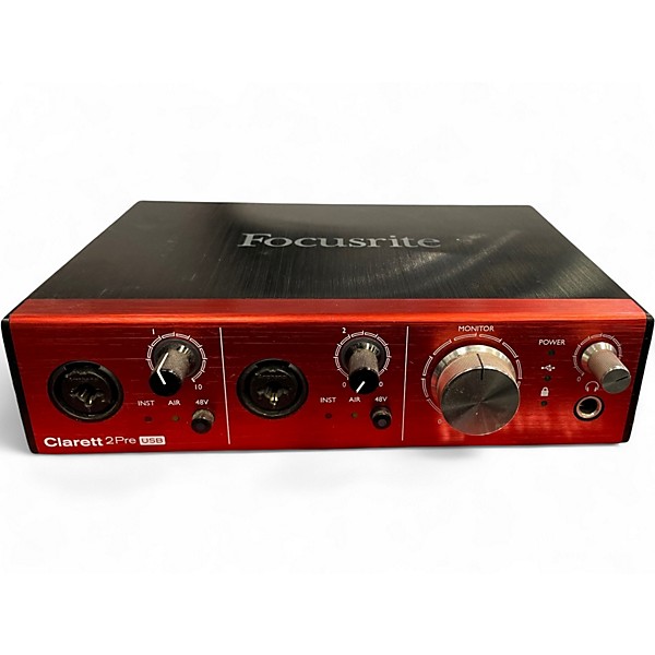 Used Focusrite Clarett 2Pre Audio Interface