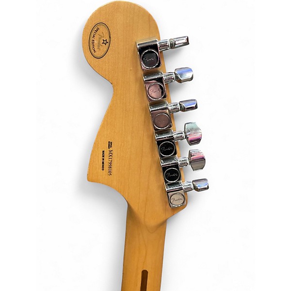 Used Fender Modern Player Mustang Olympic White Solid Body Electric Guitar