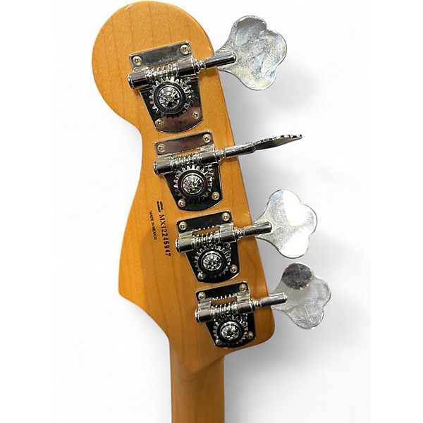 Used Fender Standard Jazz Bass 3 Tone Sunburst Electric Bass Guitar