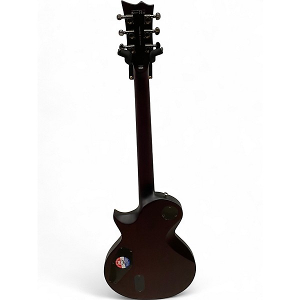 Used ESP EC401QM Cherry Sunburst Solid Body Electric Guitar