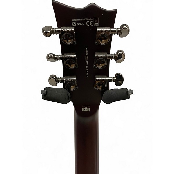 Used ESP EC401QM Cherry Sunburst Solid Body Electric Guitar