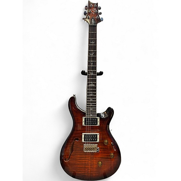 Used PRS SE Custom 24 Tobacco Sunburst Hollow Body Electric Guitar