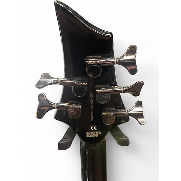 Used ESP LTD F255 BLACK Electric Bass Guitar