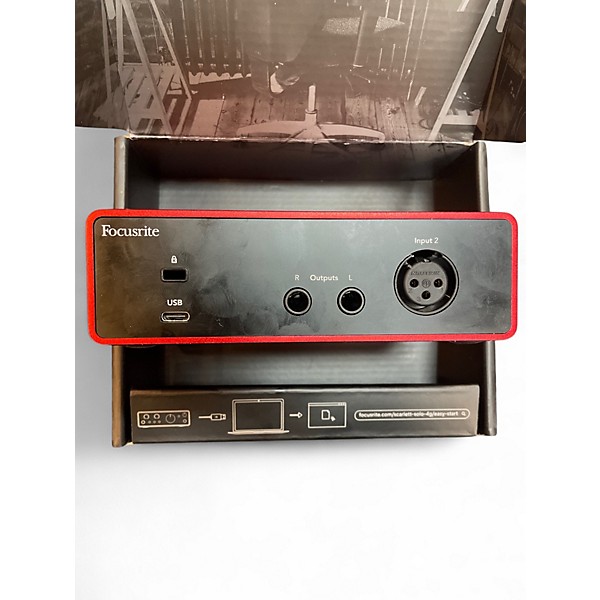 Used Focusrite Scarlett Solo Audio Interface