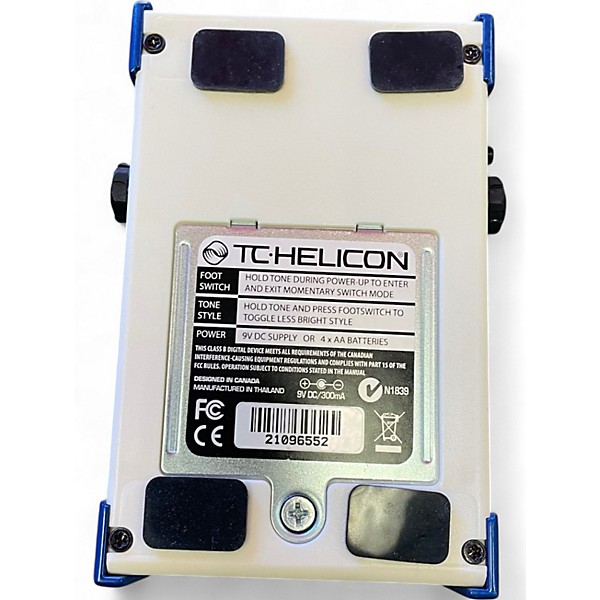 Used TC Helicon Harmony Singer Effect Processor