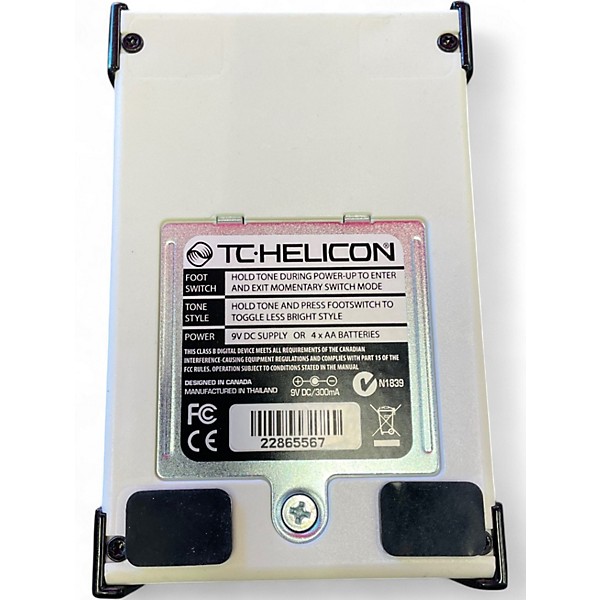 Used TC Helicon CRITICAL MASS Vocal Processor