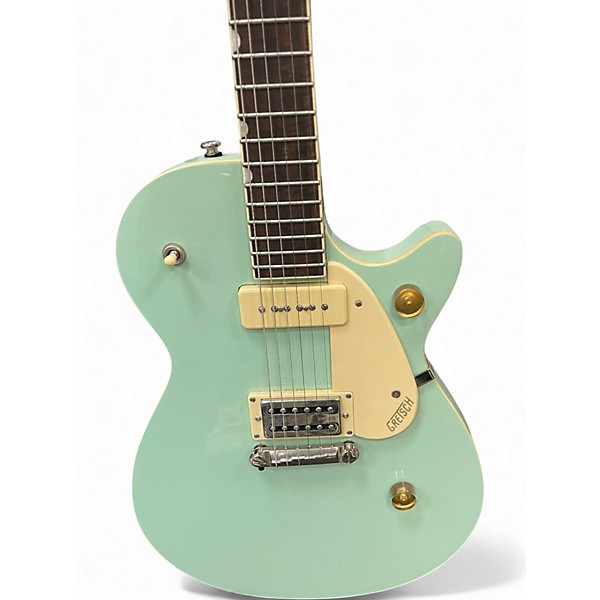 Used 2022 Gretsch Guitars Streamliner J2215-P90 Junior Jet Club Surf Green Solid Body Electric Guitar