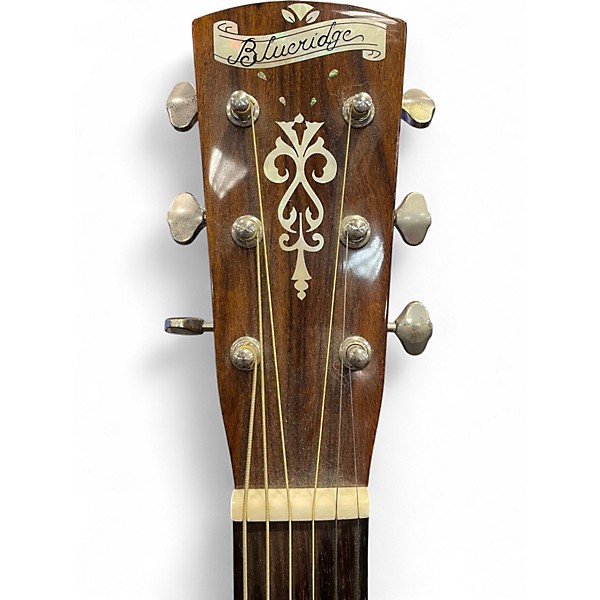 Used Blueridge BR60CE Contemporary Series Dreadnought Natural Acoustic Electric Guitar