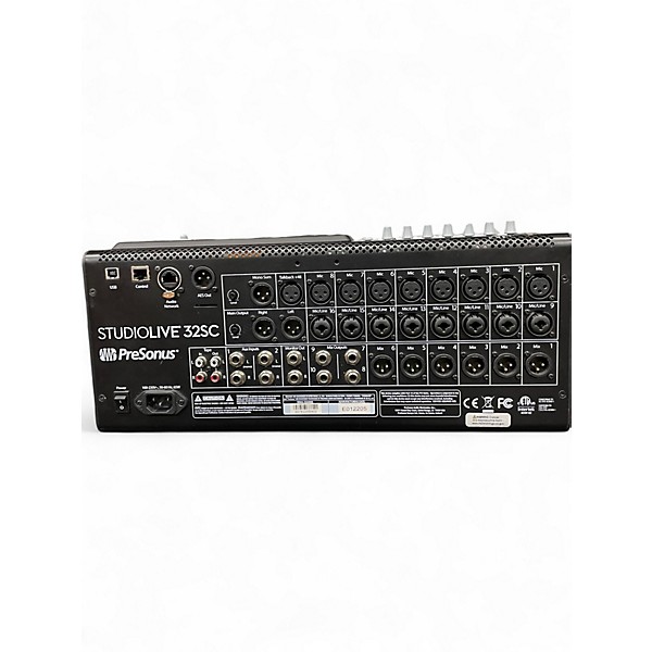 Used PreSonus Studio Live 32SC Digital Mixer