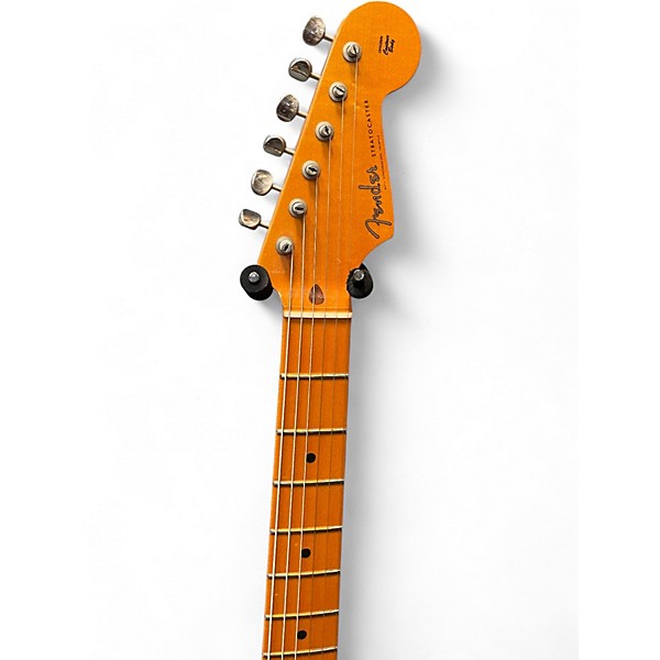 Used Fender Artist Series Eric Johnson Stratocaster 2 Tone Sunburst Solid Body Electric Guitar