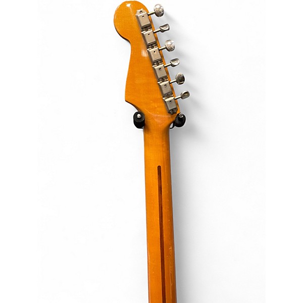 Used Fender Artist Series Eric Johnson Stratocaster 2 Tone Sunburst Solid Body Electric Guitar