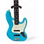 Used Fender American Professional II Jazz Bass miami blue Electric Bass Guitar