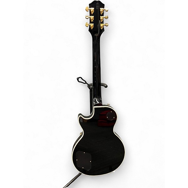 Used Epiphone Les Paul Custom Blackback Alpine White Solid Body Electric Guitar