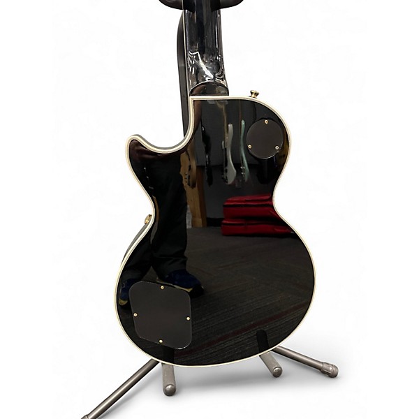 Used Epiphone Les Paul Custom Blackback Alpine White Solid Body Electric Guitar