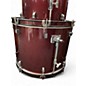 Used Ludwig 5 Piece Backbeat Red Drum Kit