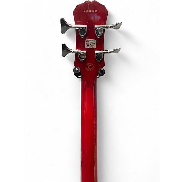 Used Epiphone Les Paul Bass Cherry Sunburst Electric Bass Guitar