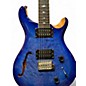 Used PRS SE Custom 22 Semi-Hollowbody Blue Burst Hollow Body Electric Guitar