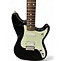 Used 2016 Fender Duo Sonic HS Black Solid Body Electric Guitar