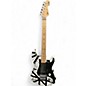 Used Charvel EVH ART SERIES WHITE/BLACK STRIPE Solid Body Electric Guitar thumbnail