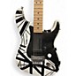 Used Charvel EVH ART SERIES WHITE/BLACK STRIPE Solid Body Electric Guitar