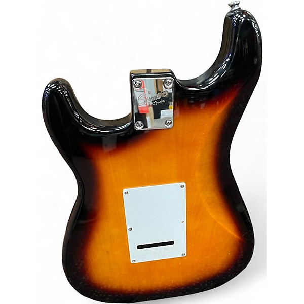 Used Squier Standard Stratocaster 2 Color Sunburst Solid Body Electric Guitar