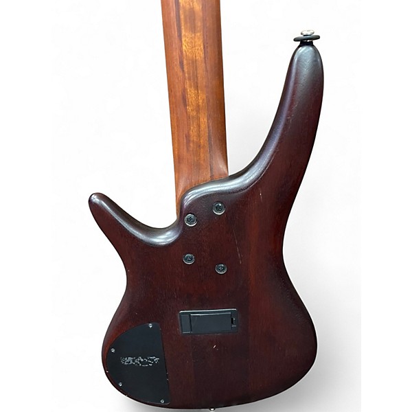 Used Ibanez SR505 5 String Natural Electric Bass Guitar