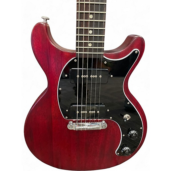 Used Gibson Les Paul Junior Red Solid Body Electric Guitar