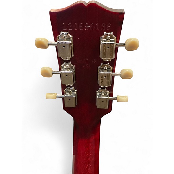 Used Gibson Les Paul Junior Red Solid Body Electric Guitar